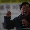 "박근혜 대통령은 복지공약 책임을 져야 합니다" -‘진주의료원 지킴이’ 발족식에서 우석균 보건의료단체연합 정책실장이 발언하고 있다. 