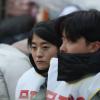 -한국잡월드 비정규직노동자들이 청와대 앞에서 자회사 전환 반대 직접고용을 요구하며 집단 단식농성을 벌이고 있다.